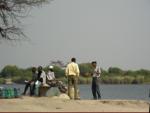 Landing in Botswana